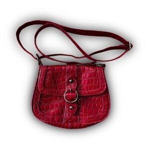 Solar Adjustable Cross body Bag with Metal Buckle